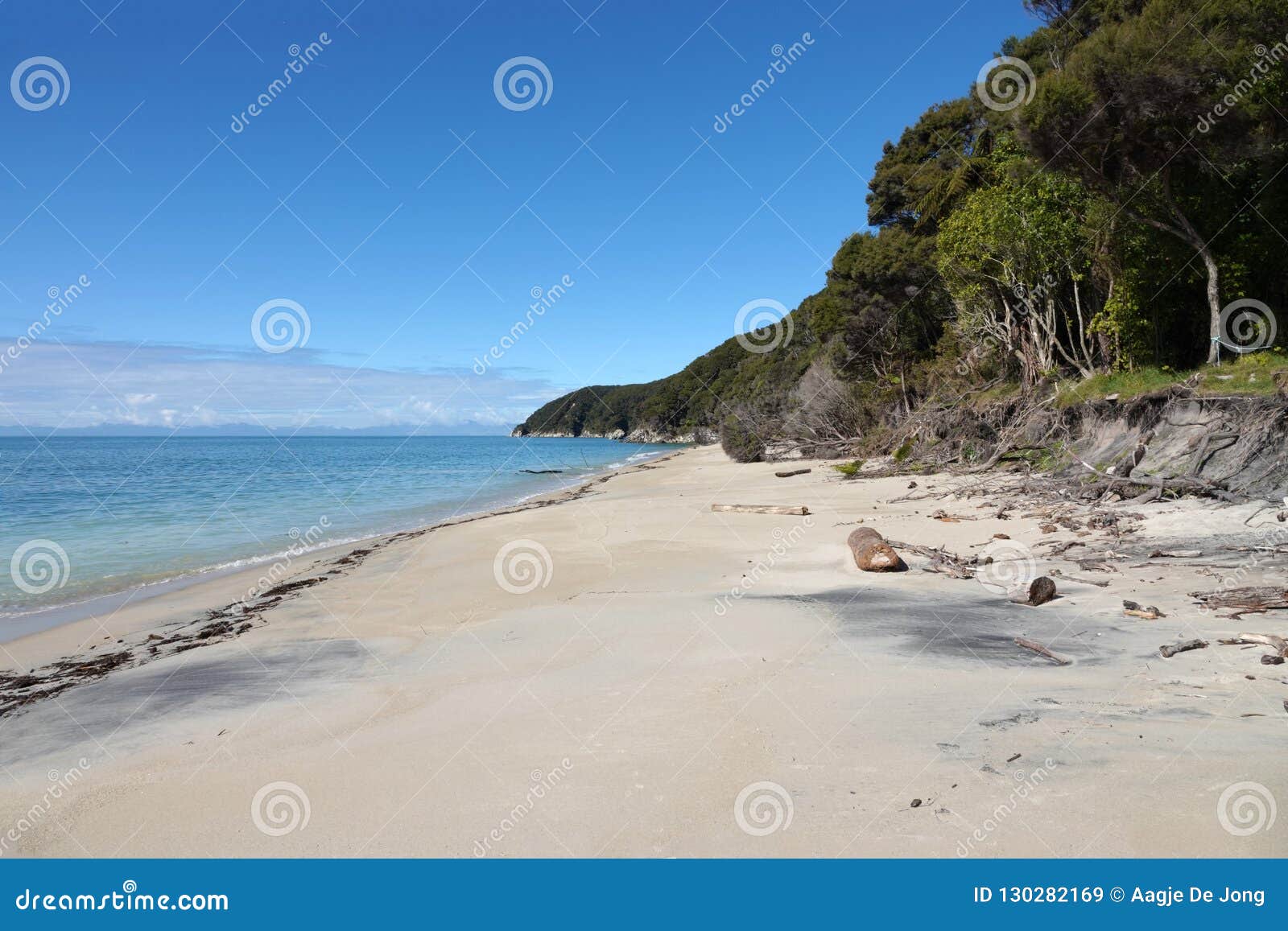 Tonga Quarry Beach In Abel Tasman National Park, New
