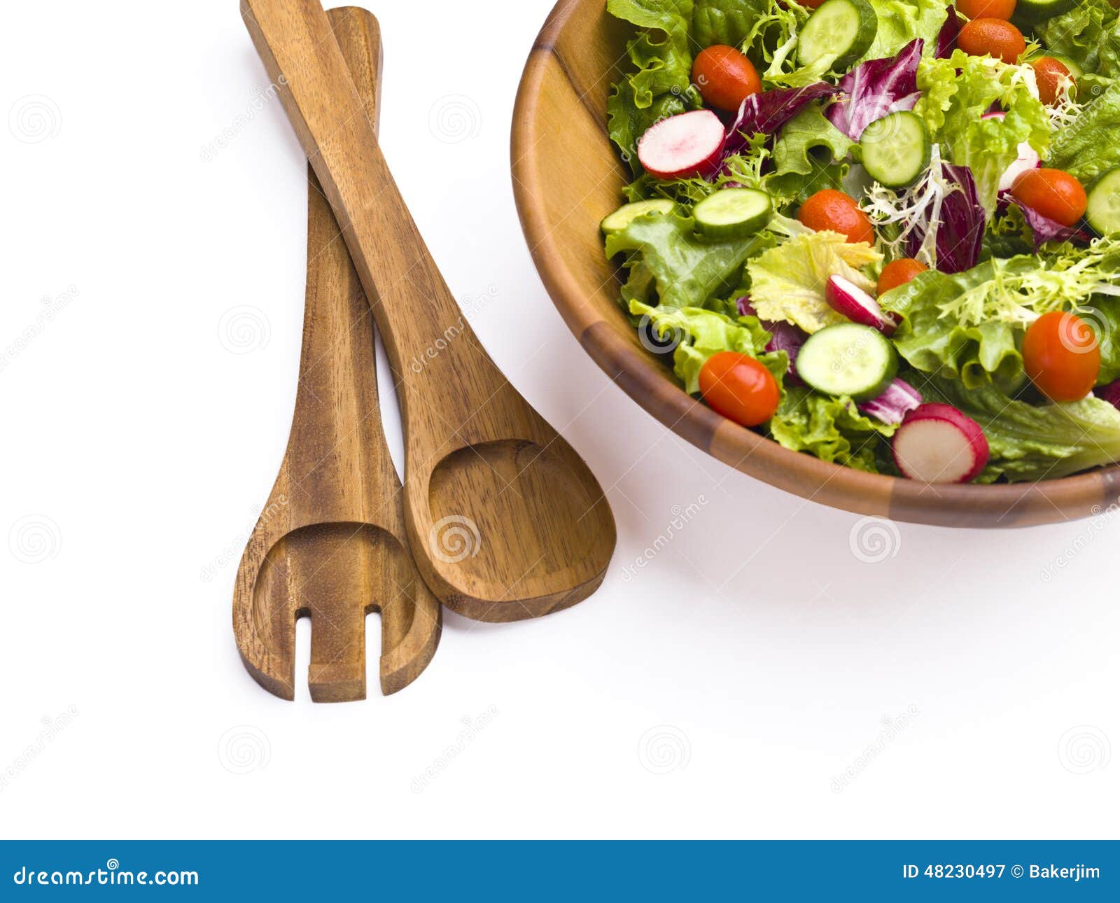 Tongs paired with salad stock image. Image of gourmet 48230497