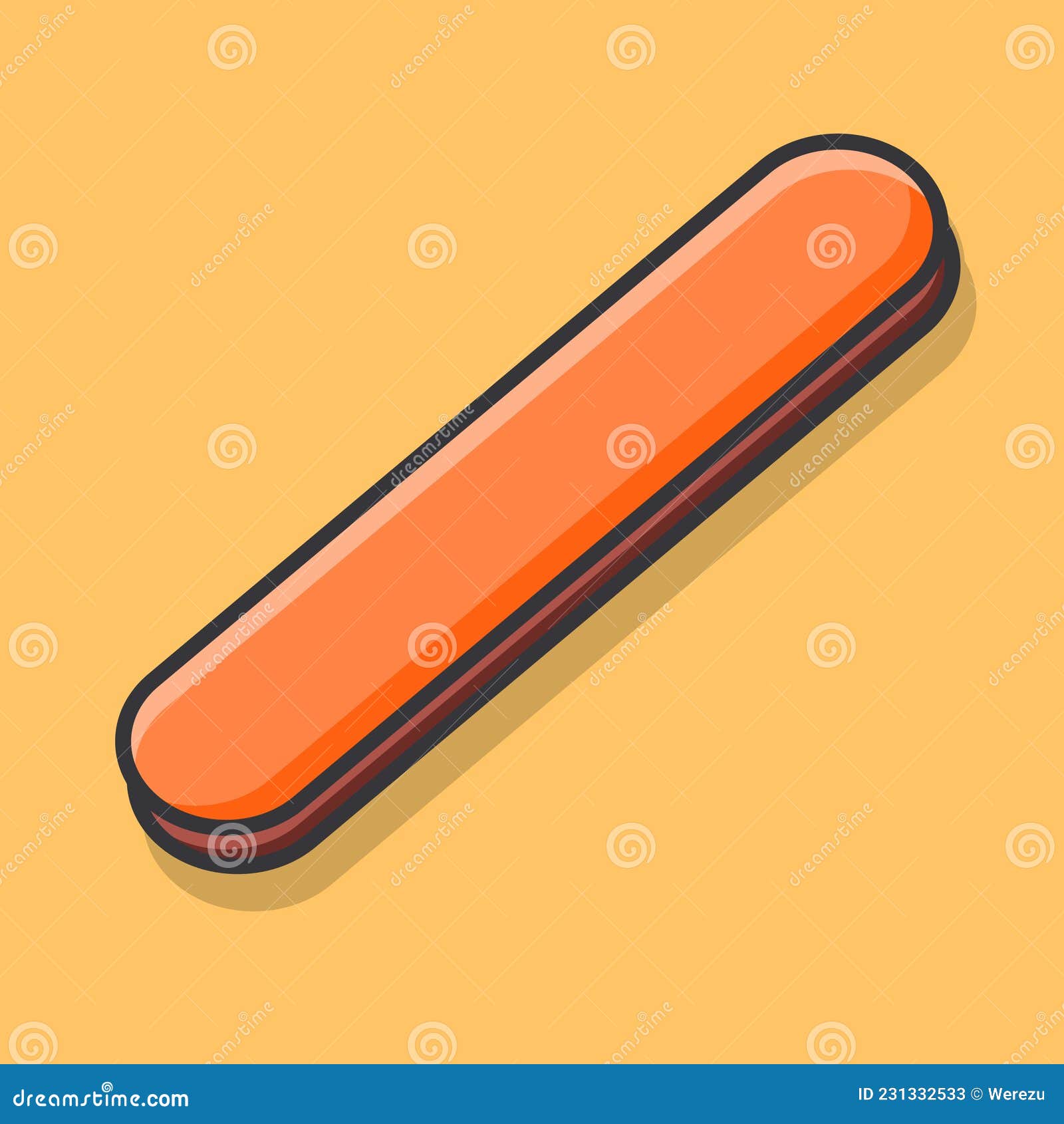 Tongue Depressor Wooden Sticks Tool Set Vector