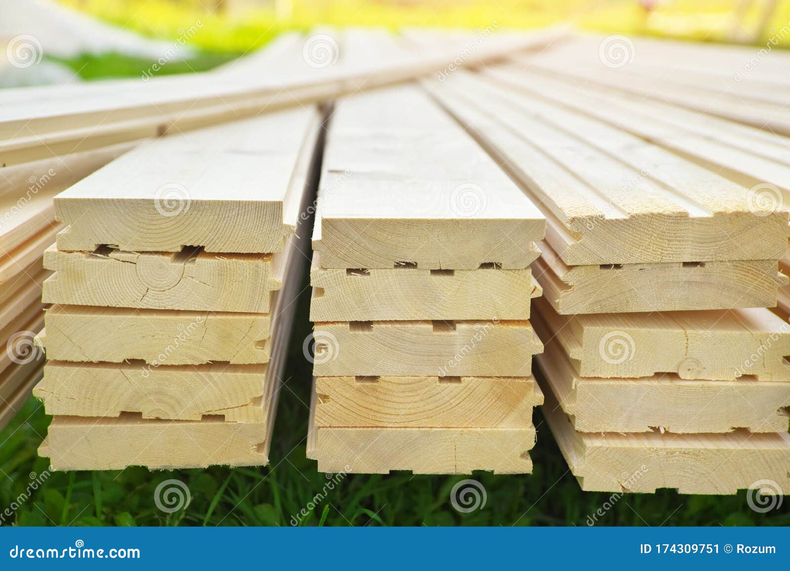 Tongue and Groove Pine Boards Stock Image - Image of groove, batten:  174309751
