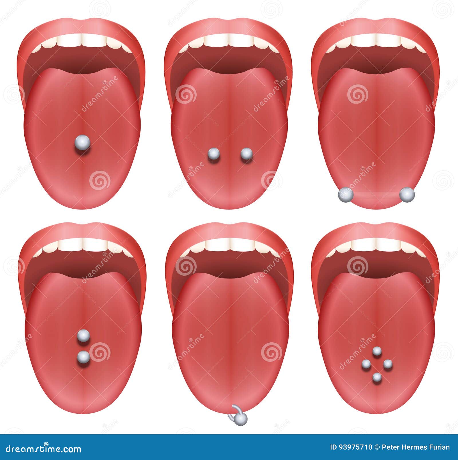 tongue piercing examples