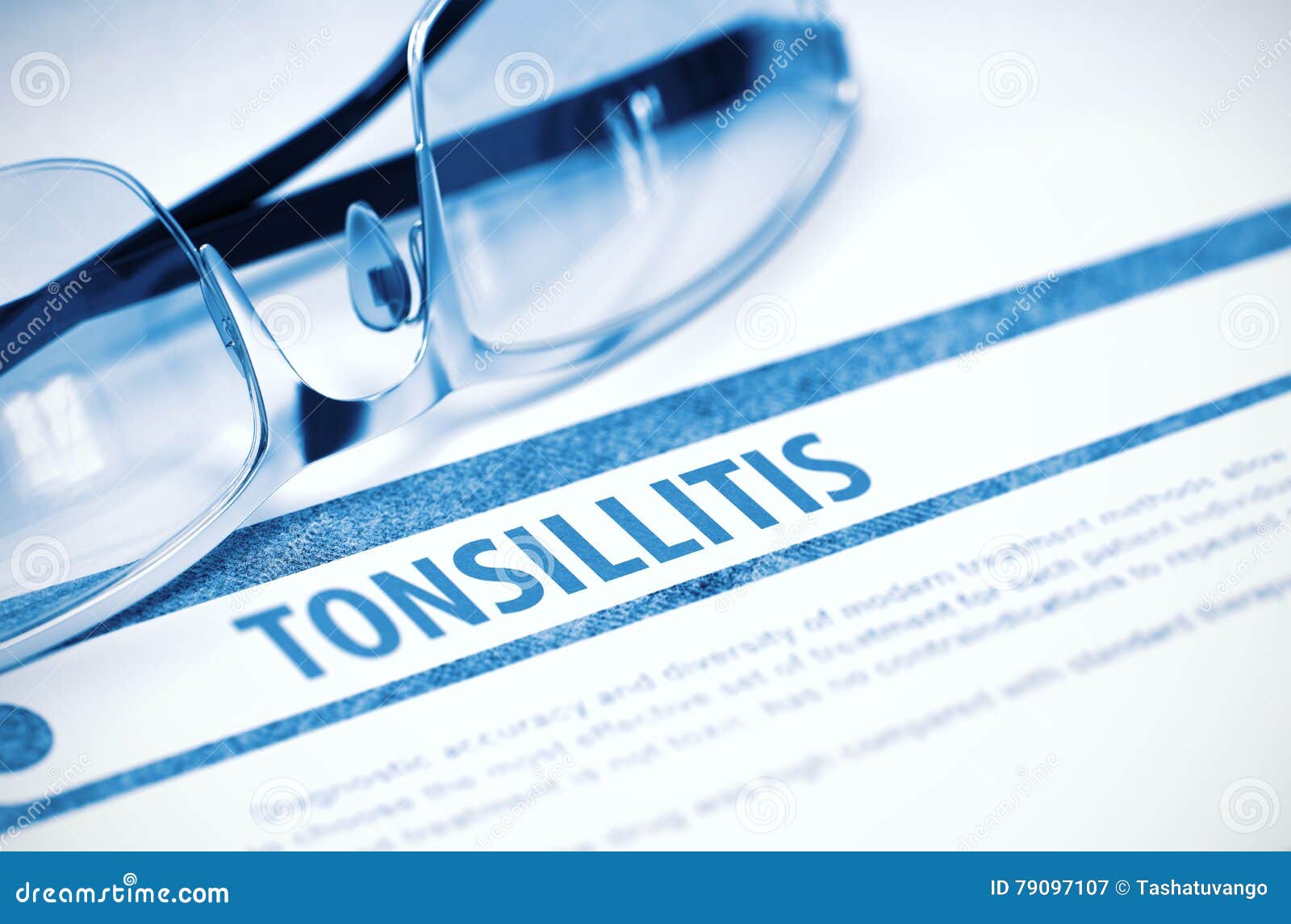 tonsillitis. medicine. 3d .
