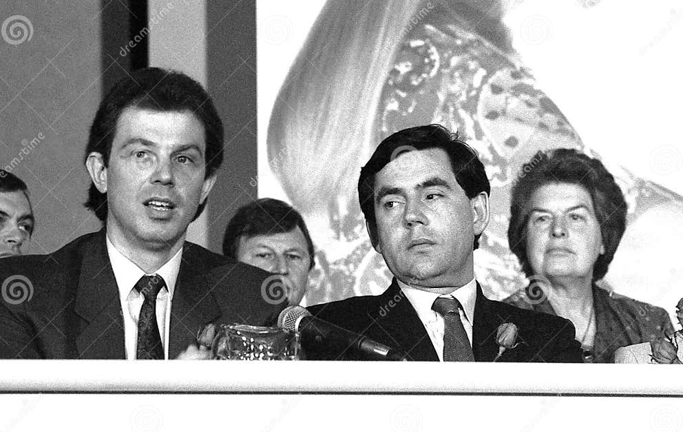 Tony Blair & Gordon Brown Editorial Stock Image - Image of member