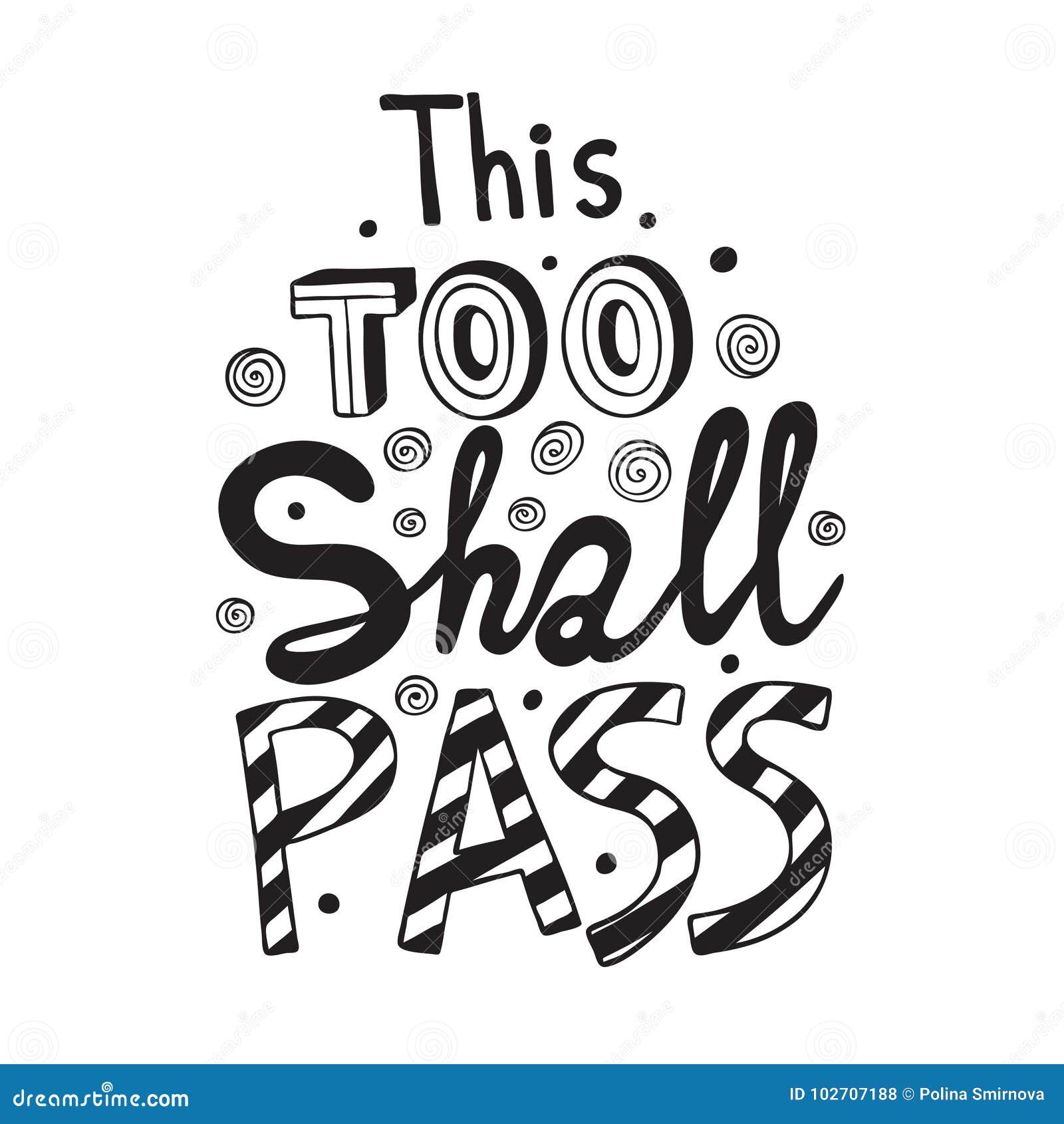 this too shall pass lettering