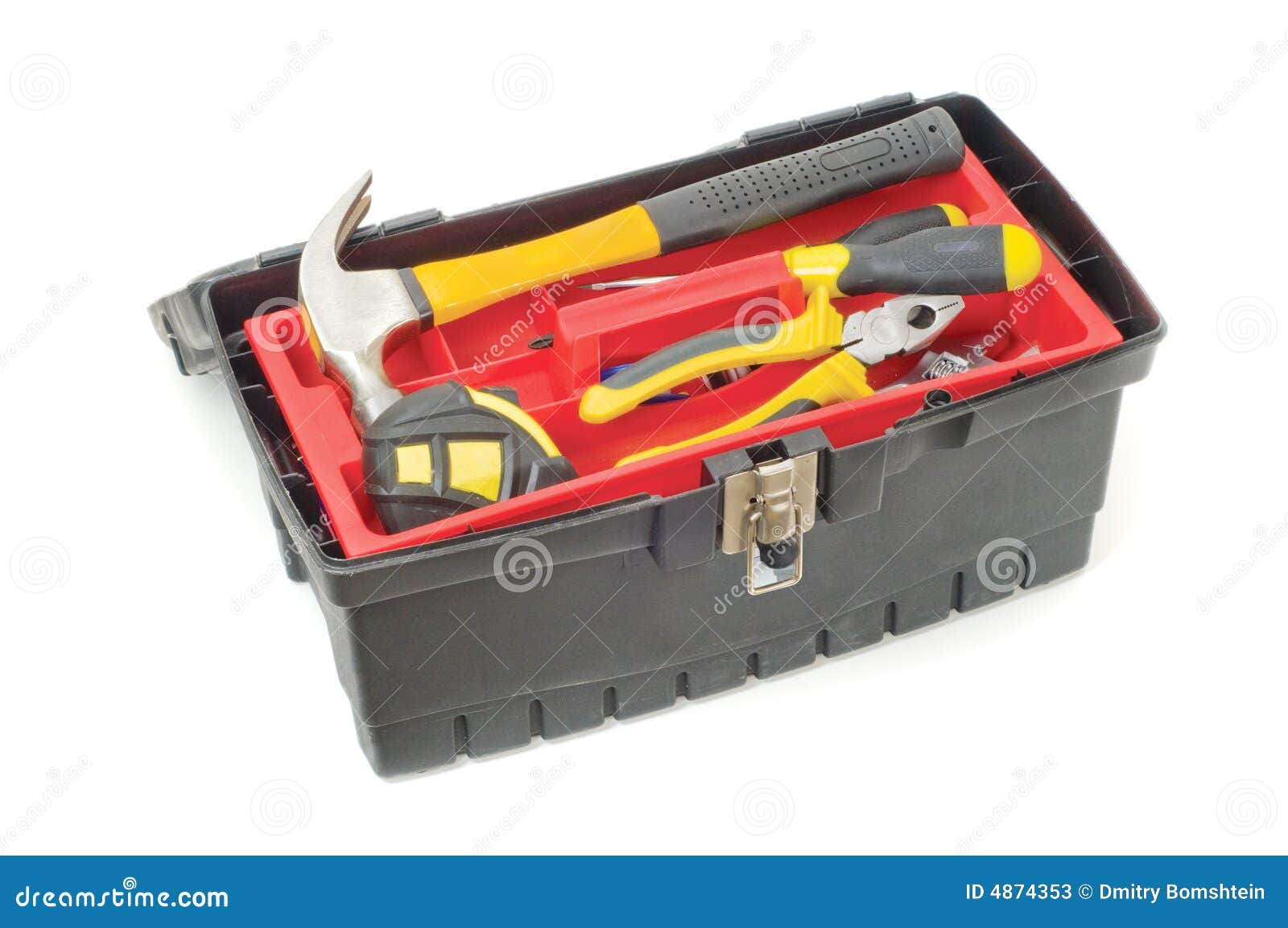 Tool box stock image. Image of outlet, arranging, close - 4874353