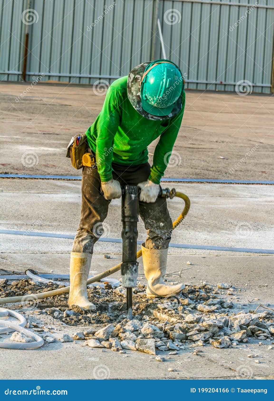 Tool drill Mortar stock photo. Image of noisy, machine 199204166