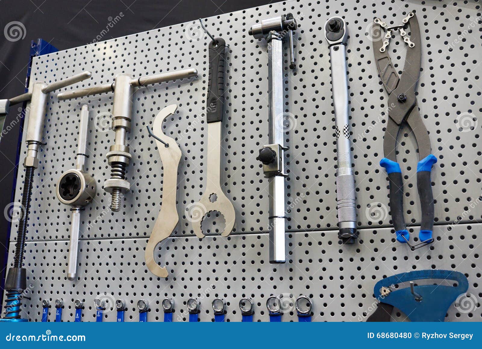 Tool Kit for Bicycle Repair Stock Photo Image of bicycle, metal 68680480