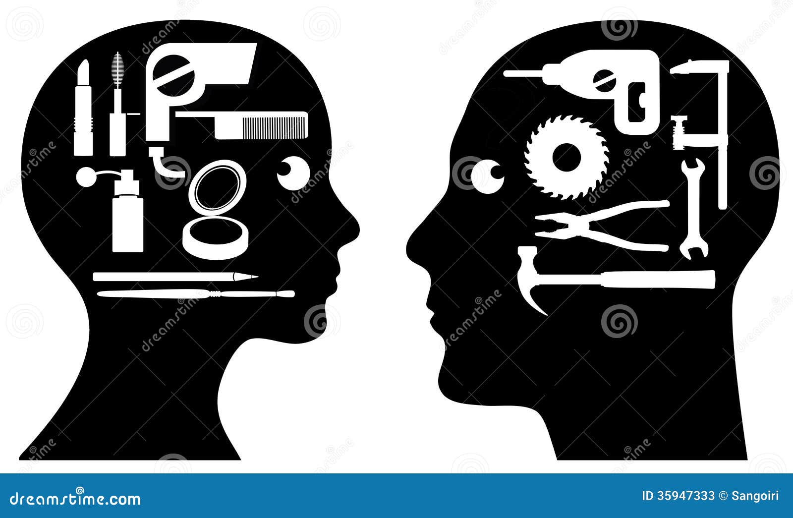 Tool Time stock illustration. Illustration of handyman 35947333