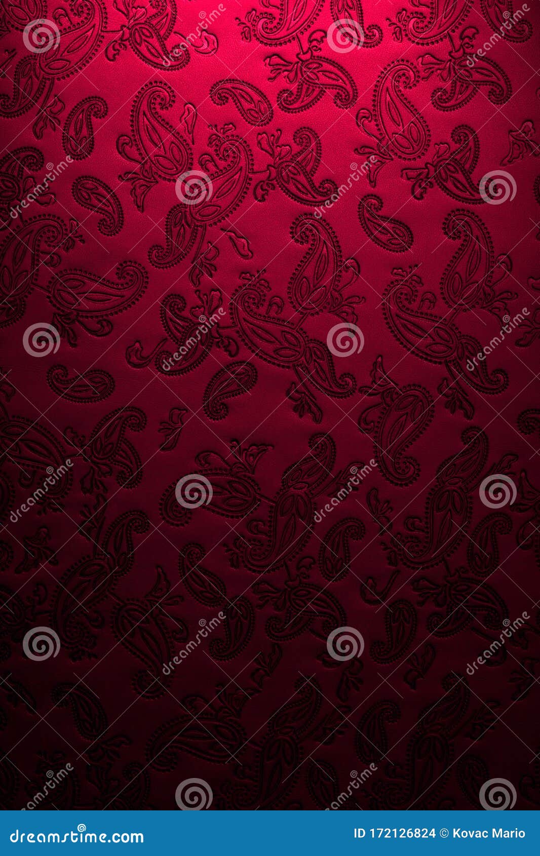 Download Tooled Floral Pattern Leather Texture Stock Photo - Image ...