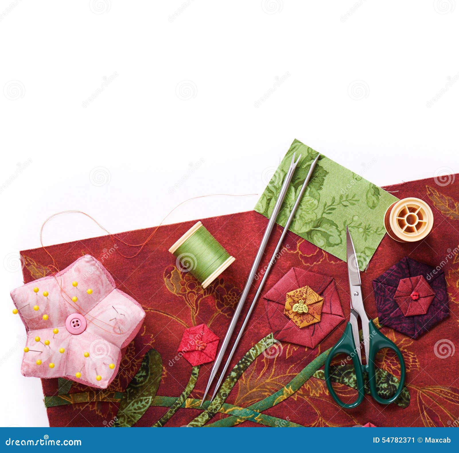 Tools for Applique To Fabric Stock Image Image of cushion, equipment