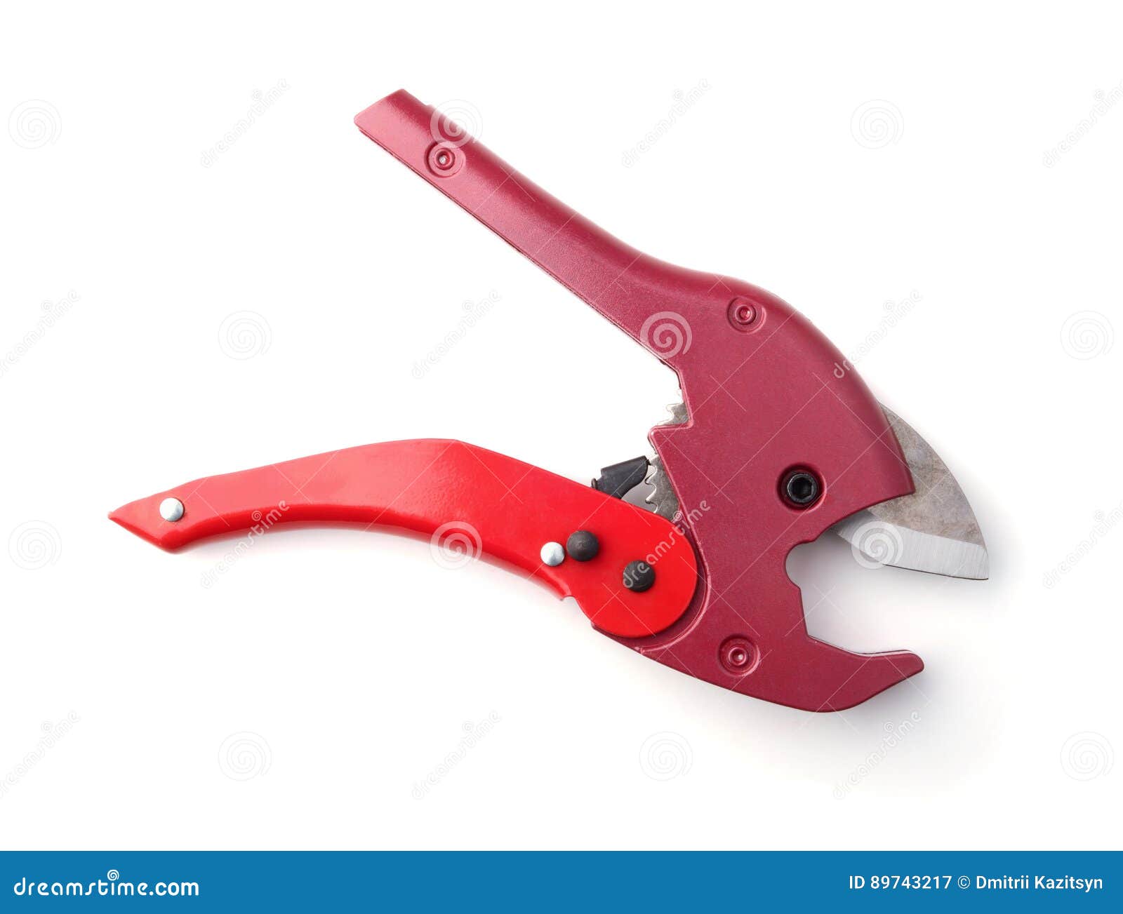 Tools Cutting Polypropylene Tubes Top View Stock Image Image of pipe