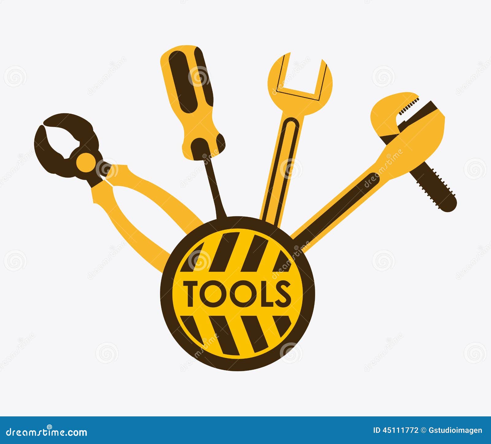 Tools design stock vector. Illustration of tools, design 45111772