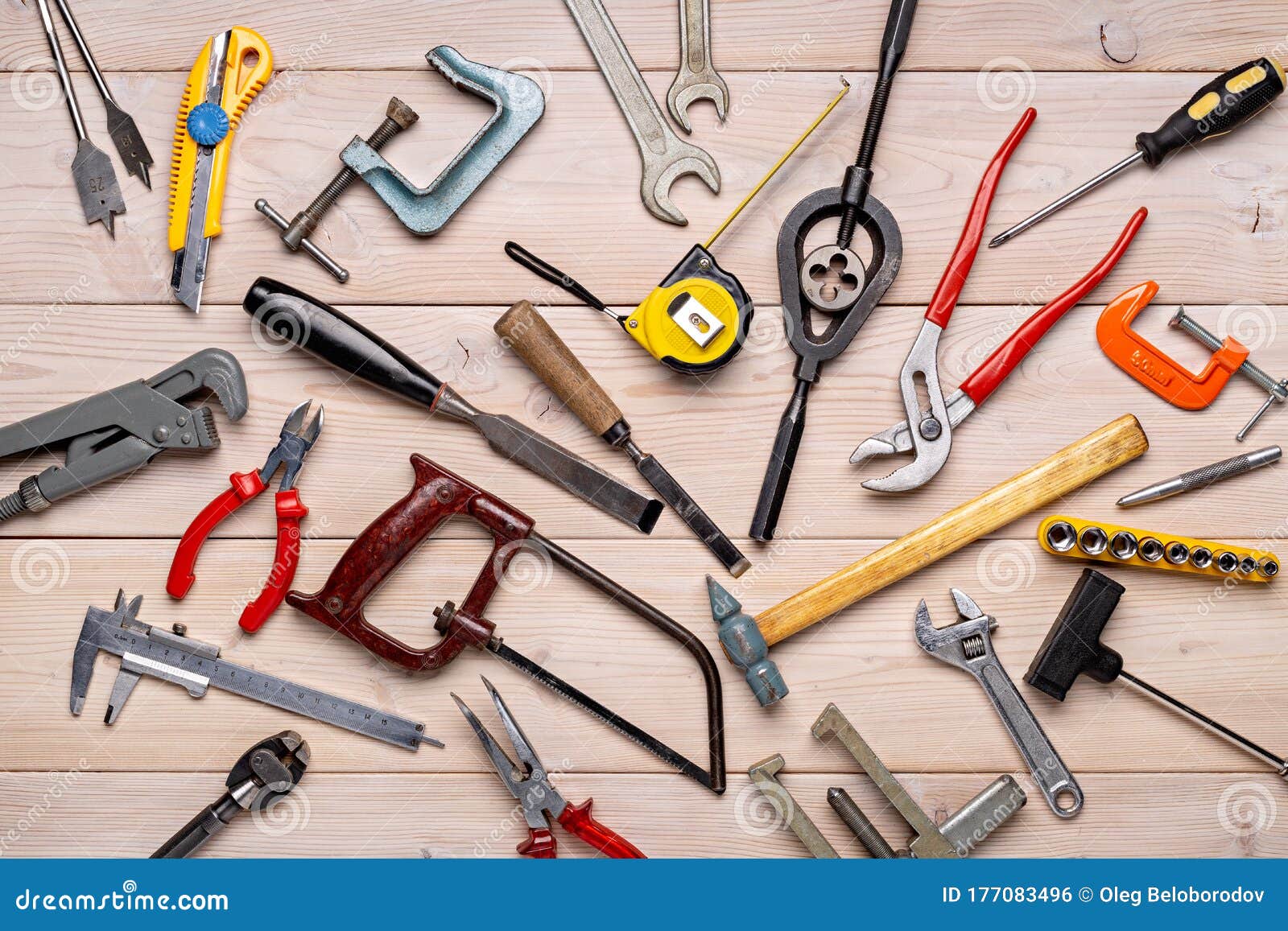 Tools for Home Repair and Reconstruction. Stock Photo Image of process, studio 177083496