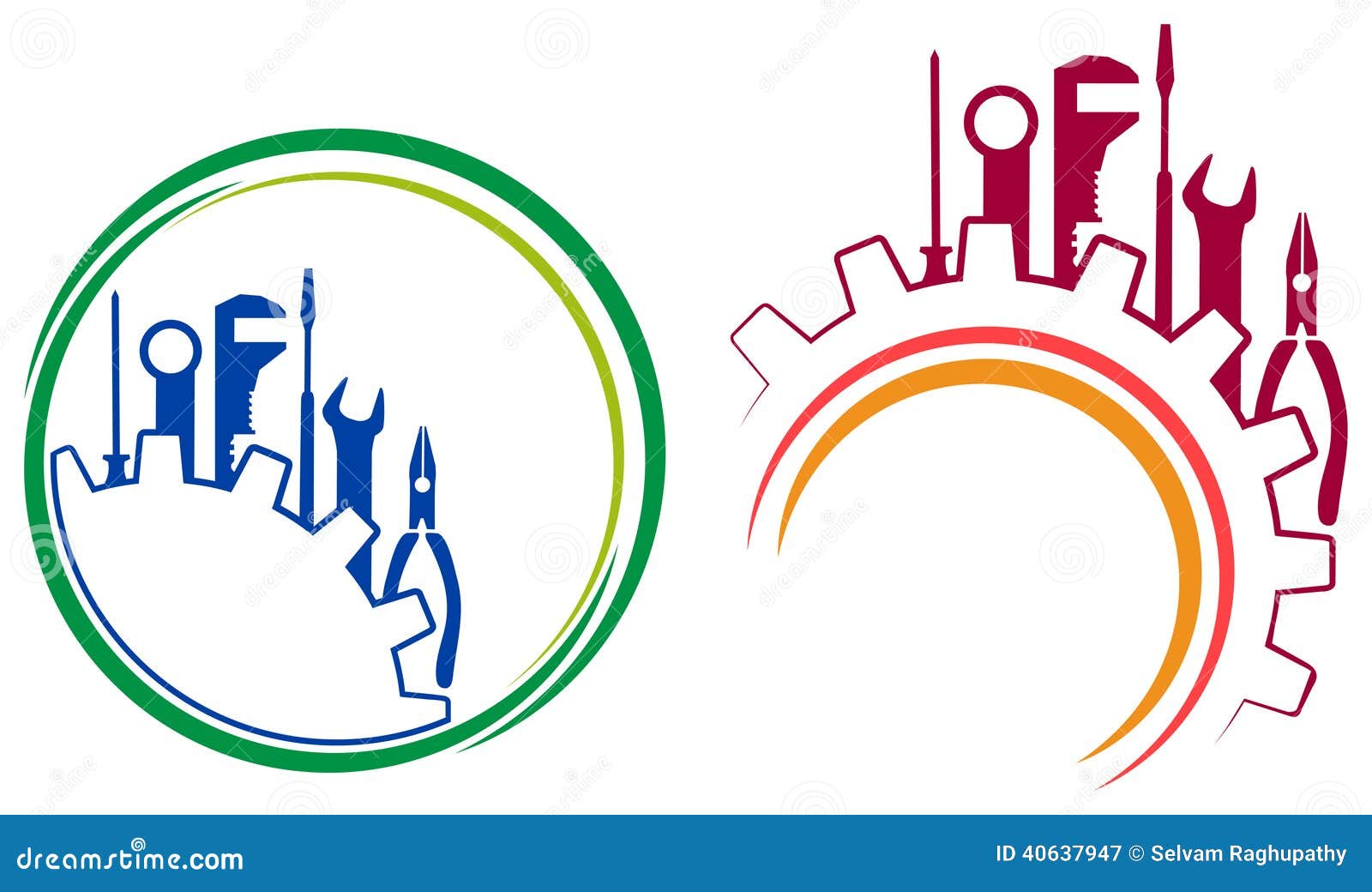 Tools Logo Stock Vector Illustration Of Industry Instruments 40637947