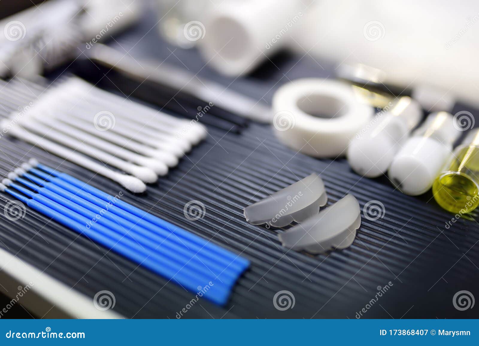 Tools for Making Eyelash Lamination Procedures. Modern Eyelash Care