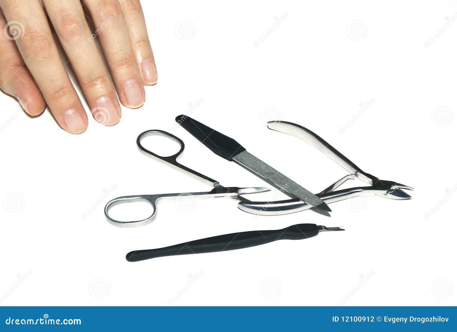 Tools for manicure stock photo. Image of accuracy, female - 12100912