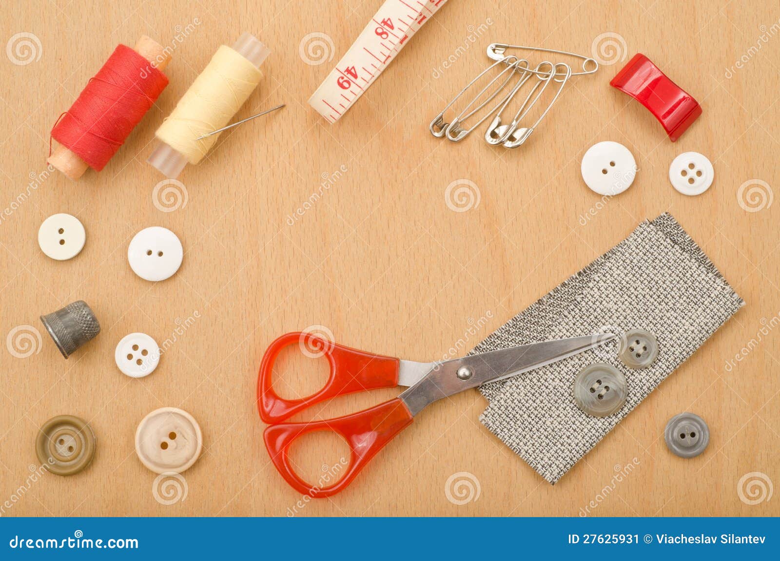 Tools for Sewing and Handmade Stock Image Image of needlecraft
