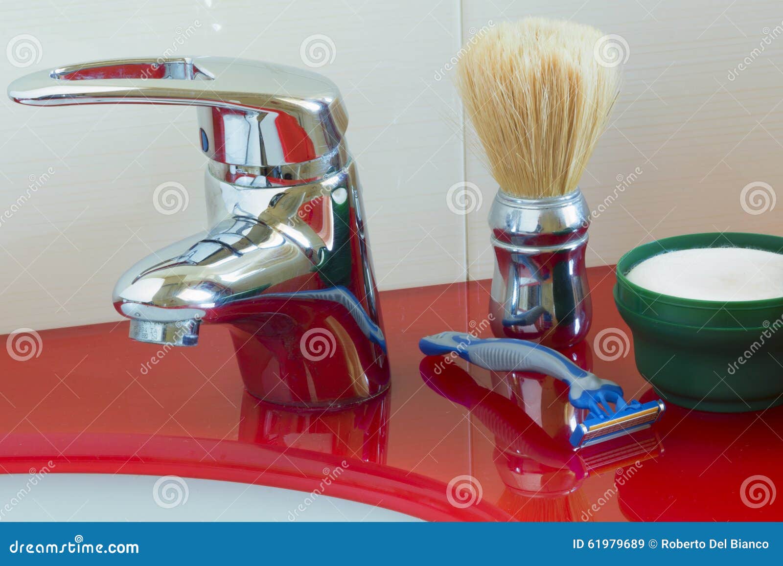Tools shaving stock image. Image of sink, brush, body 61979689