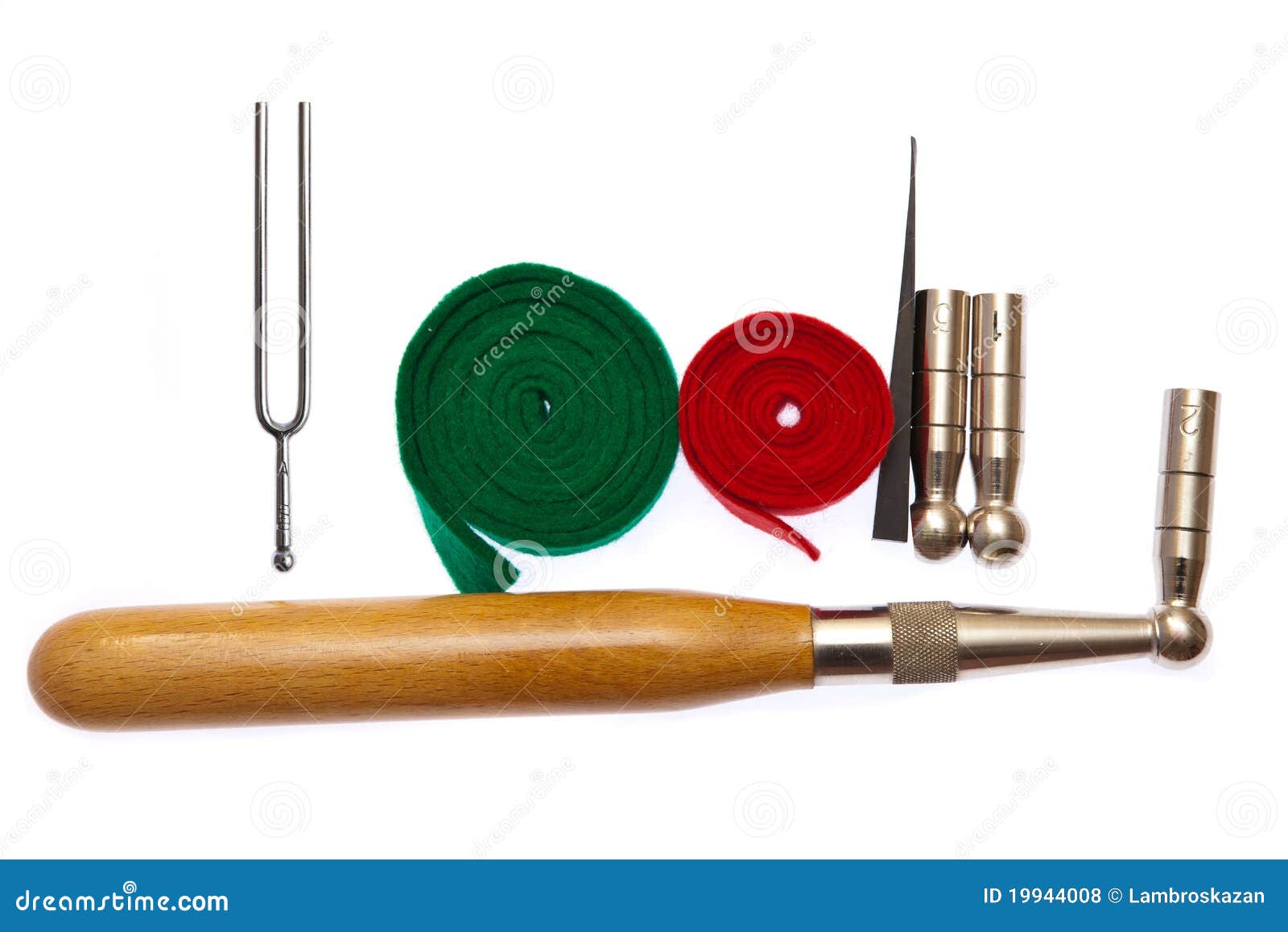 Tools for tuning the piano stock photo. Image of diapason 19944008