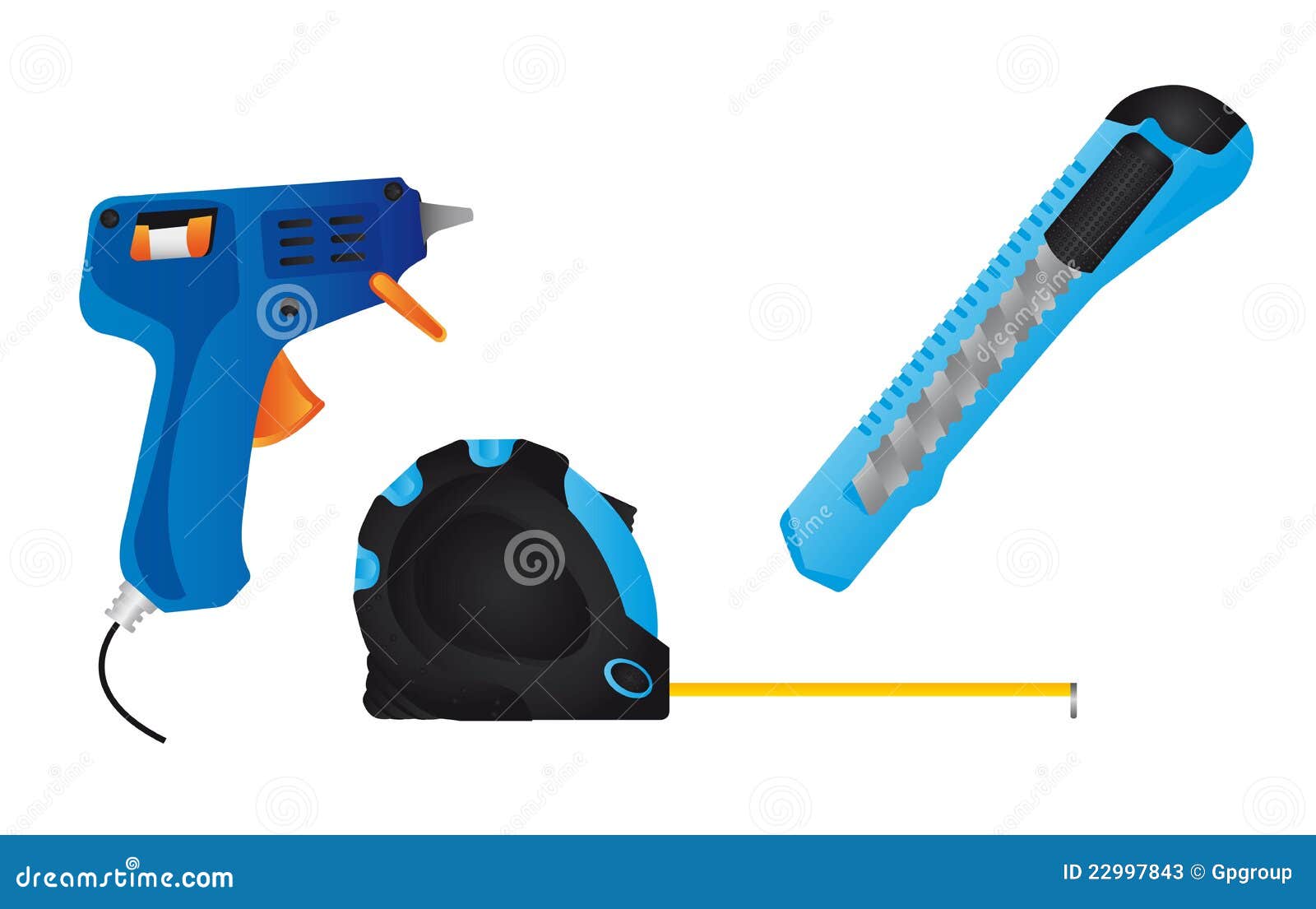 Tools vector stock vector. Illustration of craft, path - 22997843