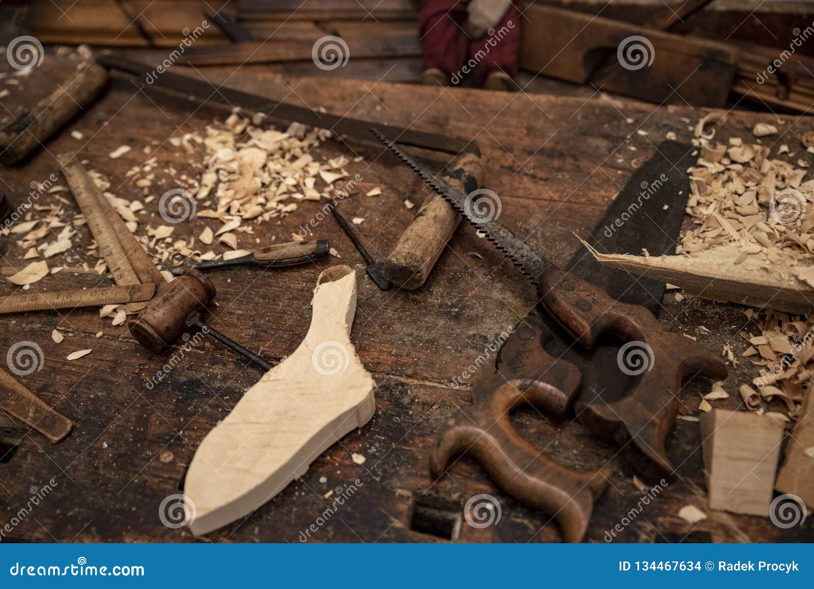 Tools for wooden art work stock photo. Image of equipment 134467634