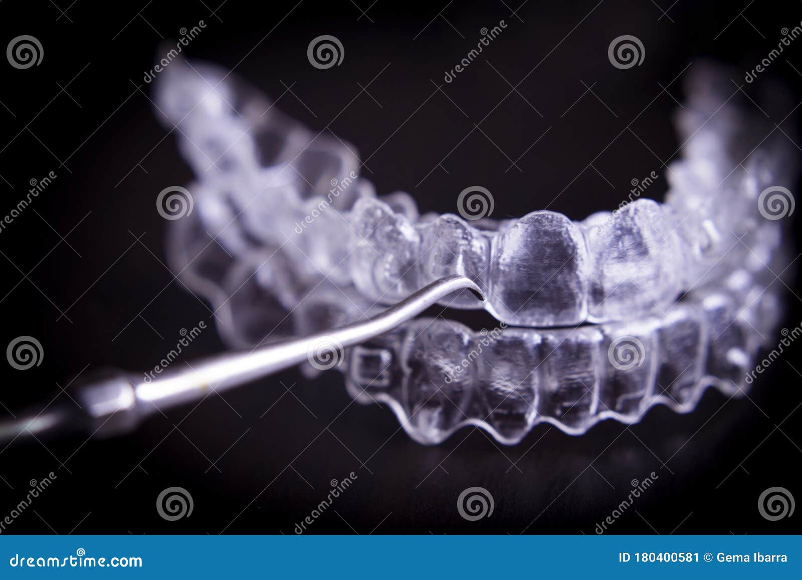 Tooth Alignment Corrector with Instruments for Oral Cleaning Stock