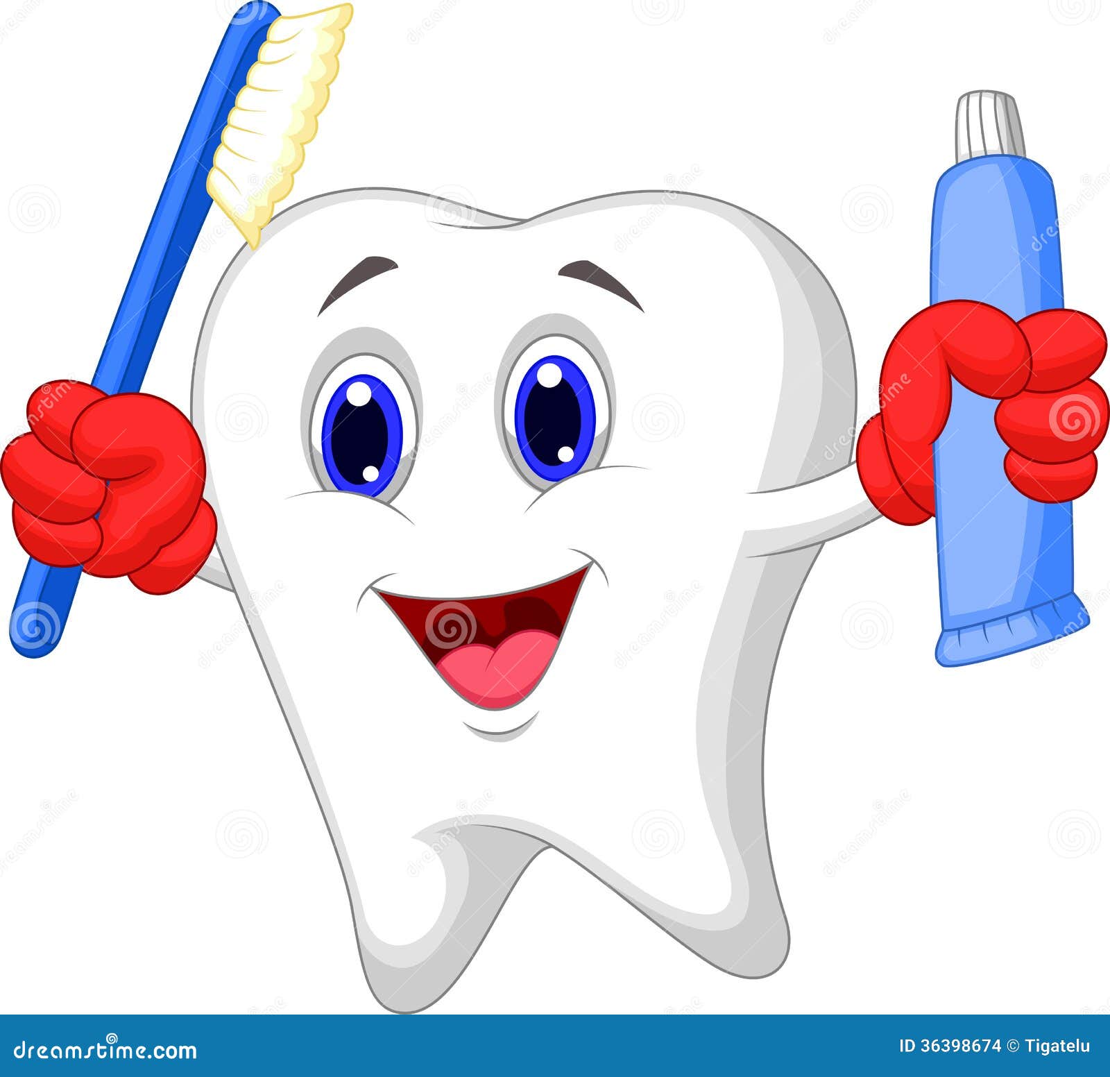 control ^m character Stock Toothpaste Cartoon Holding Toothbrush And Tooth control ^m character Stock Toothpaste Cartoon Holding Toothbrush And Tooth