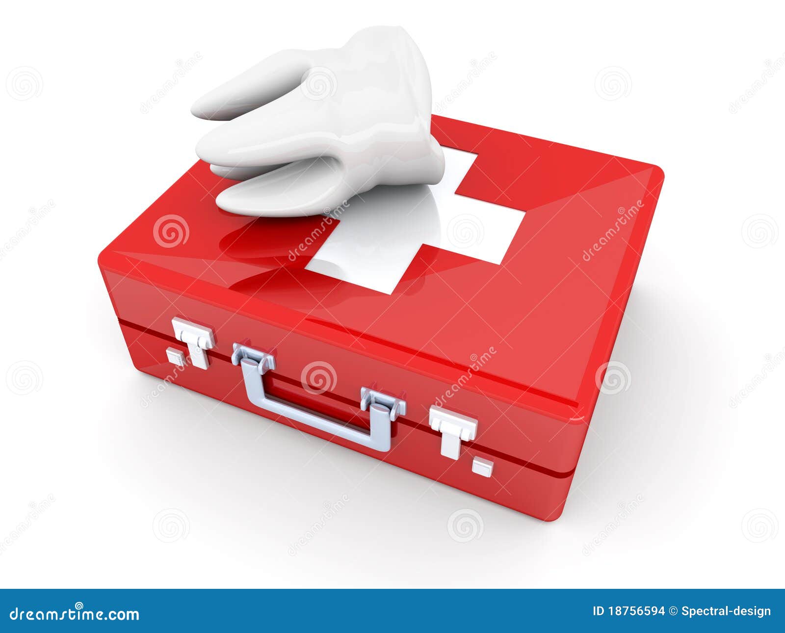 Tooth First aid stock illustration. Illustration of handle 18756594