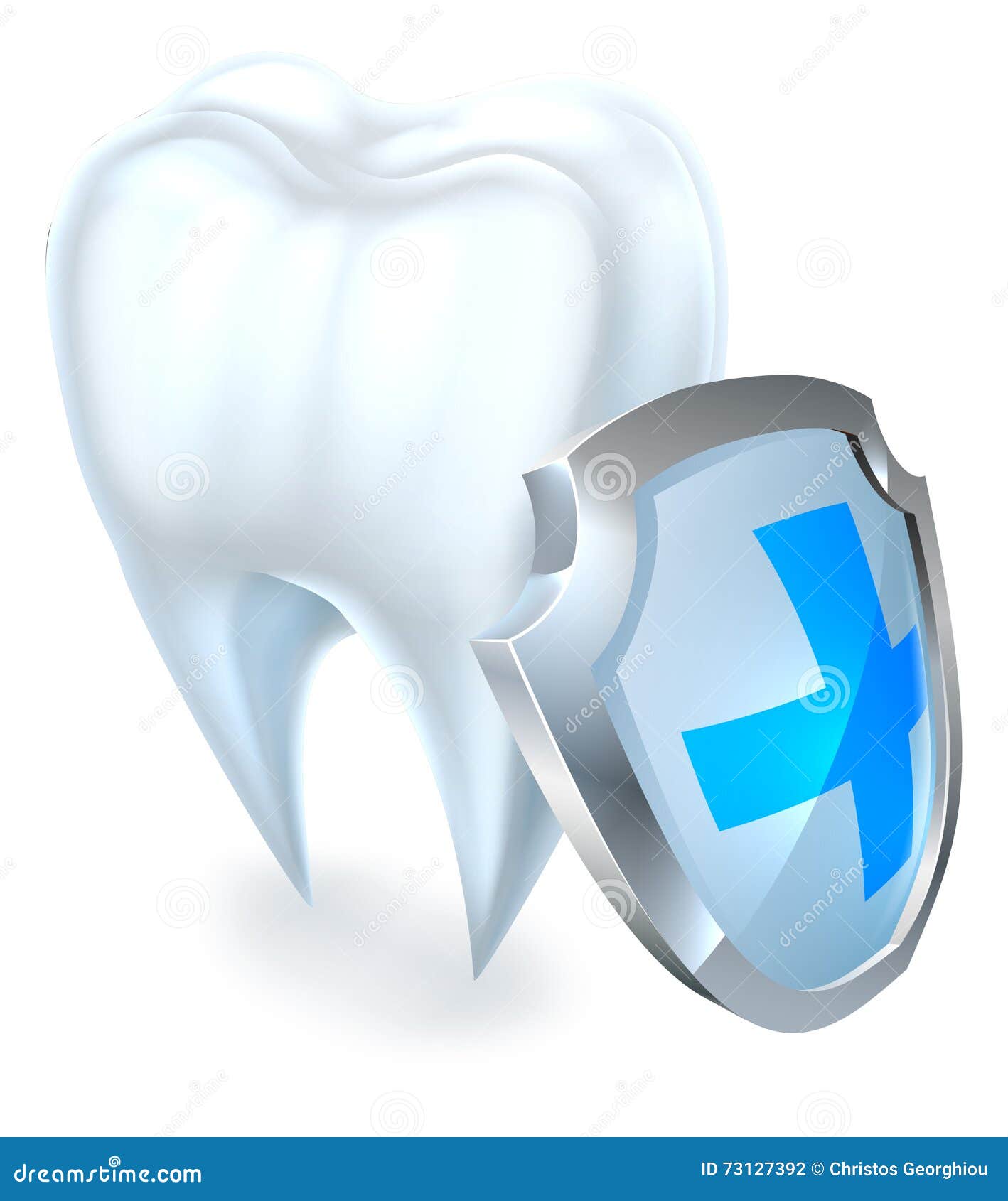 tooth and shield protection concept