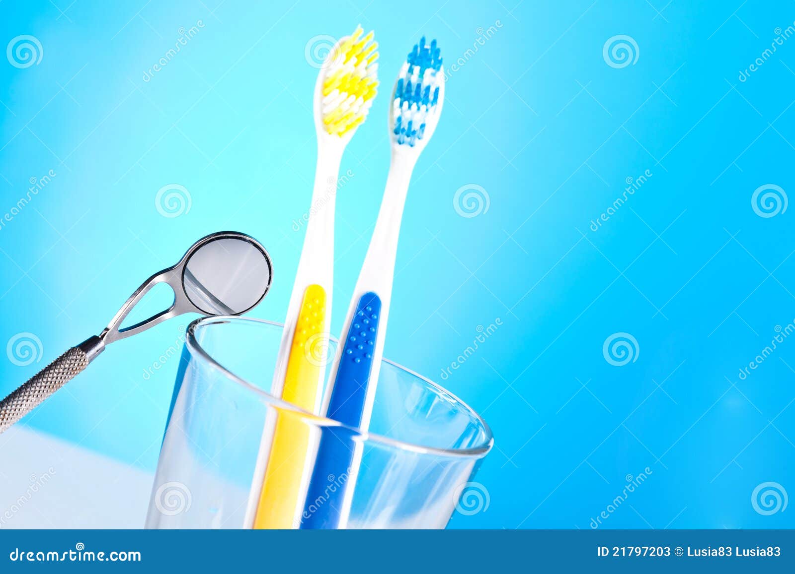 Toothbrush and dental care stock image. Image of hook 21797203