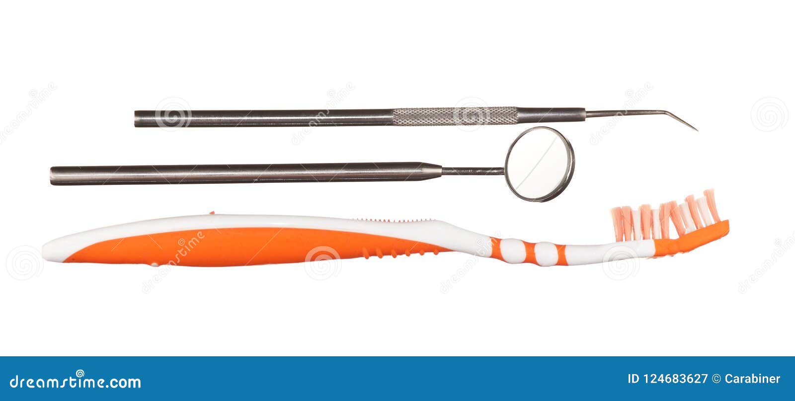 Toothbrush and Dental Instruments Stock Image Image of pain