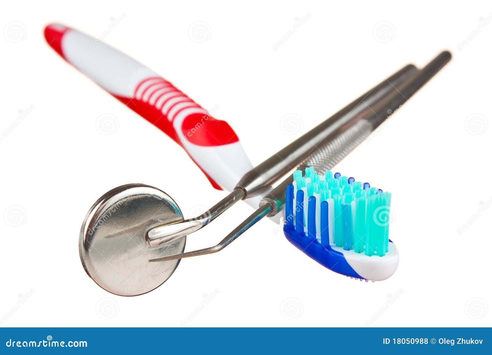 Toothbrush and Dental Tools Stock Photo Image of hygiene, white 18050988