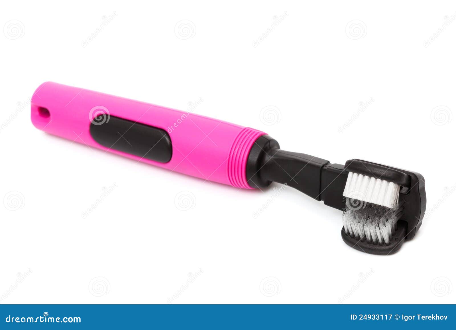 Toothbrush for dogs stock image. Image of pink, clean 24933117