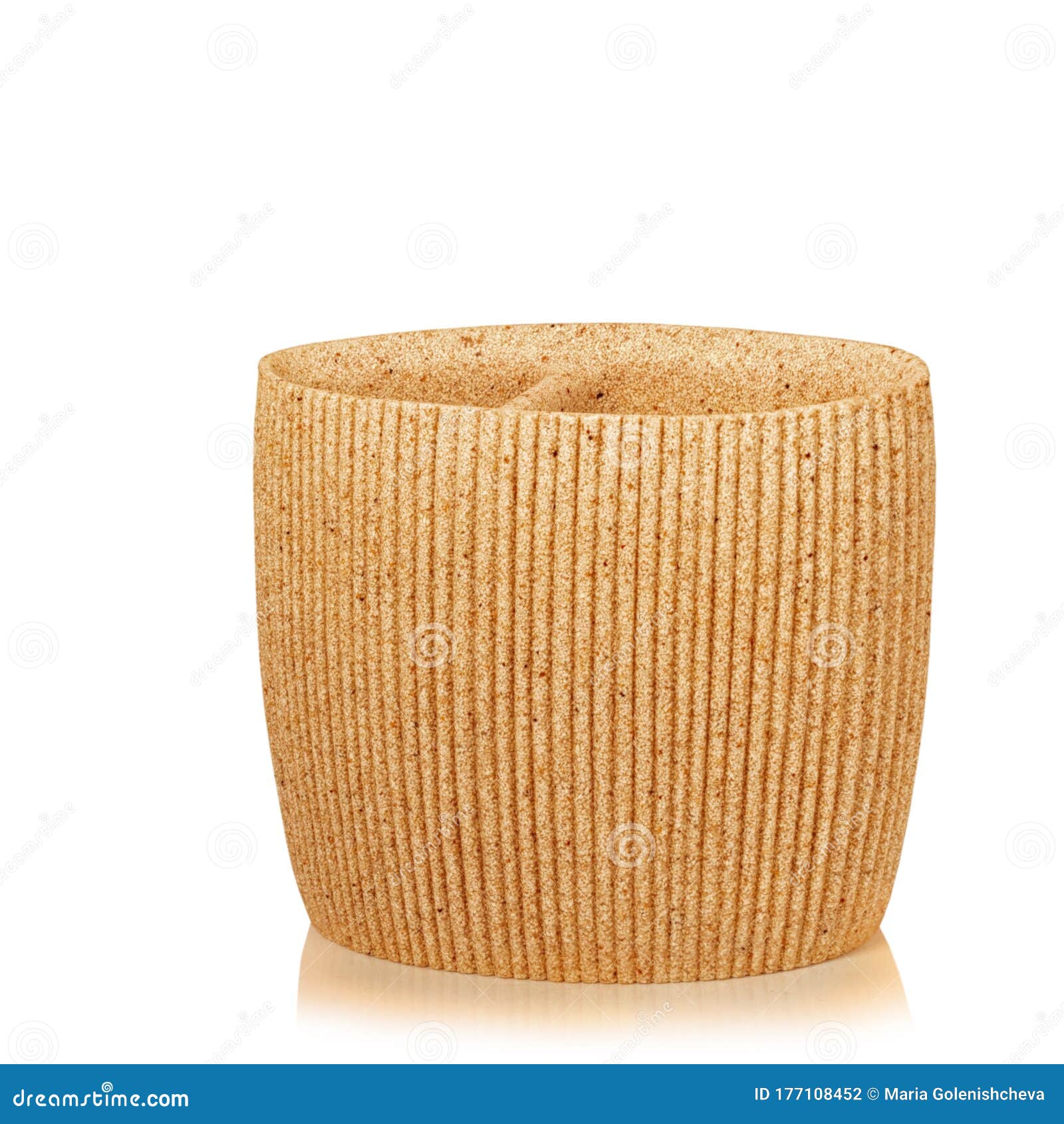 Yellow Toothbrush Holder with Reflection Isolated on White Background Stock Photo Image of