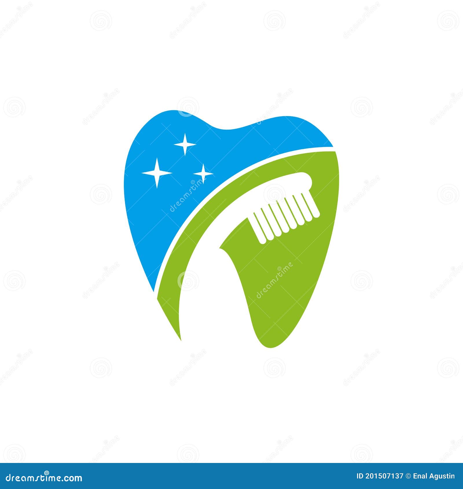Toothbrush Logo Design Template Stock Vector Illustration of dentist
