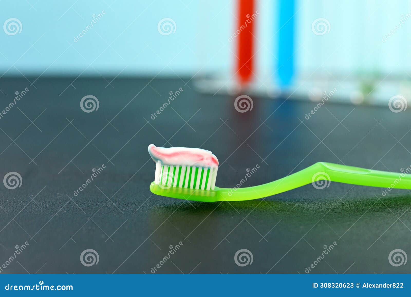 Toothpaste Applied To the Toothbrush on Background of the Chemical Formula  Stock Image - Image of green, biochemistry: 308320623, image size:1600x1158