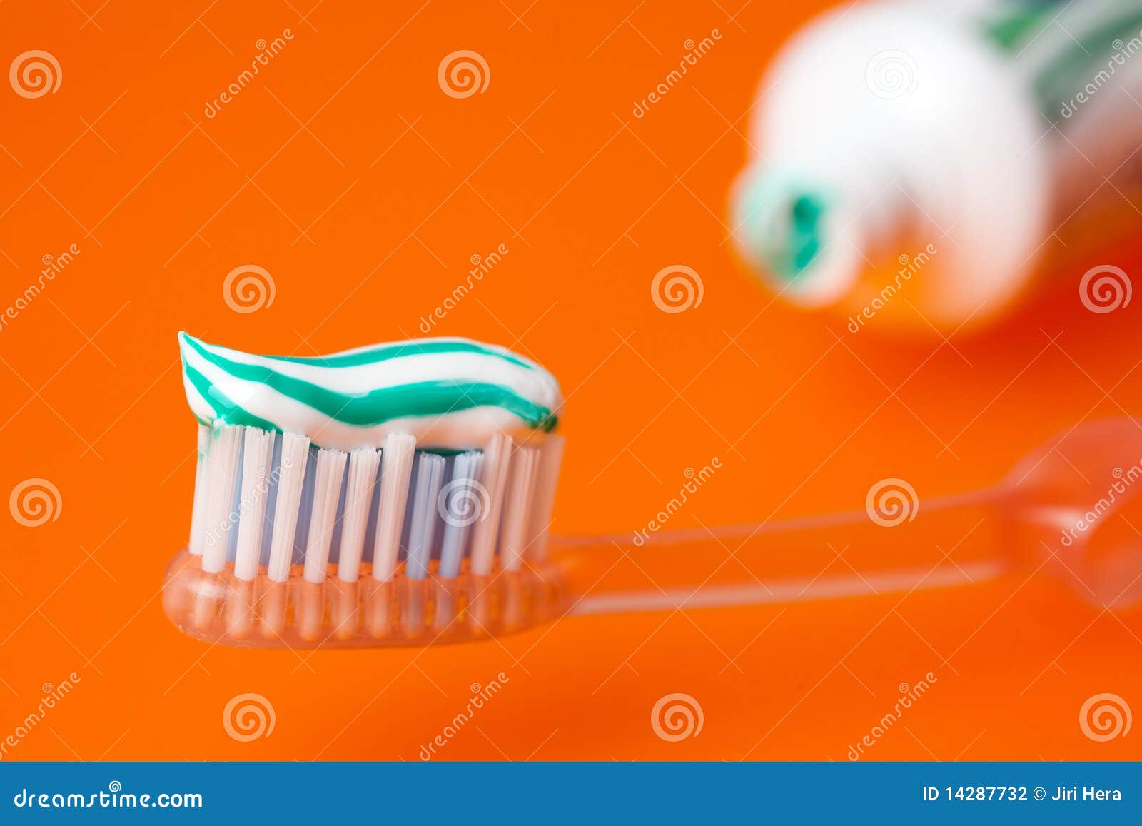 Toothpaste and toothrush stock photo. Image of fresh 14287732