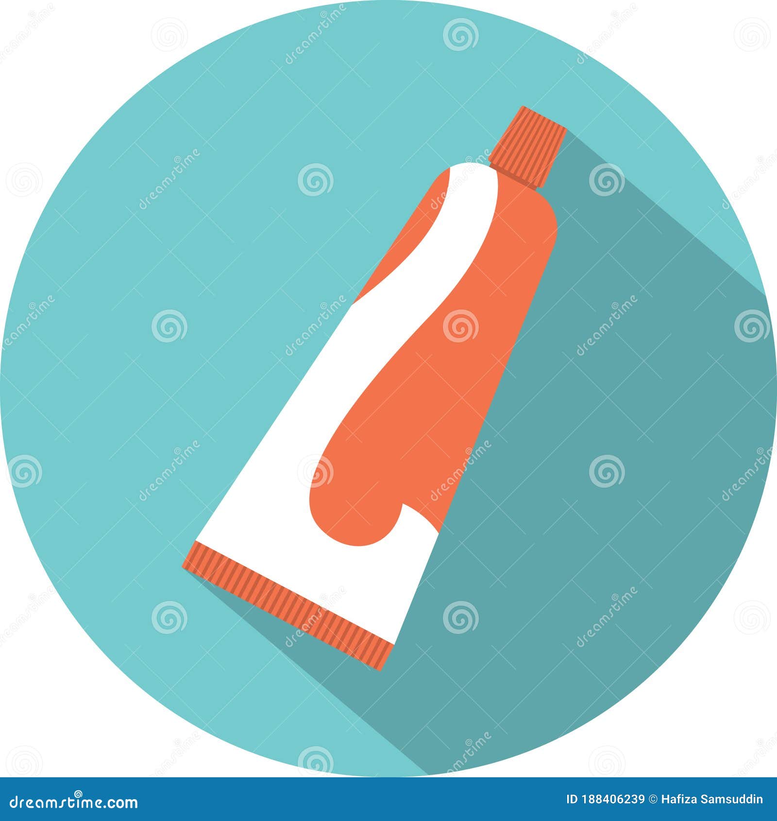 Toothpaste. Vector Illustration Decorative Design Stock Vector