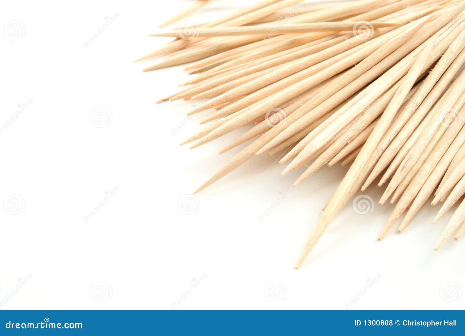 Toothpicks stock photo. Image of texture, hygiene, toothpick 1300808