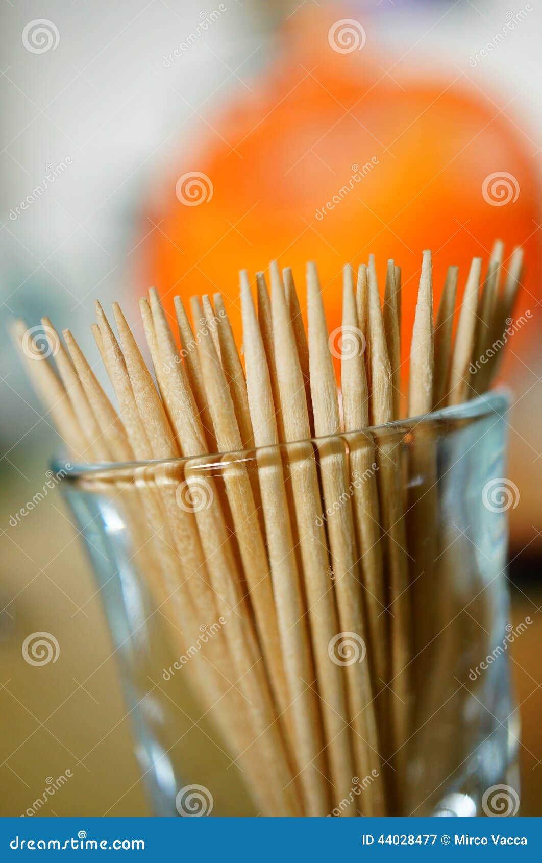 Toothpicks stock image. Image of toothpicks, glass, object 44028477