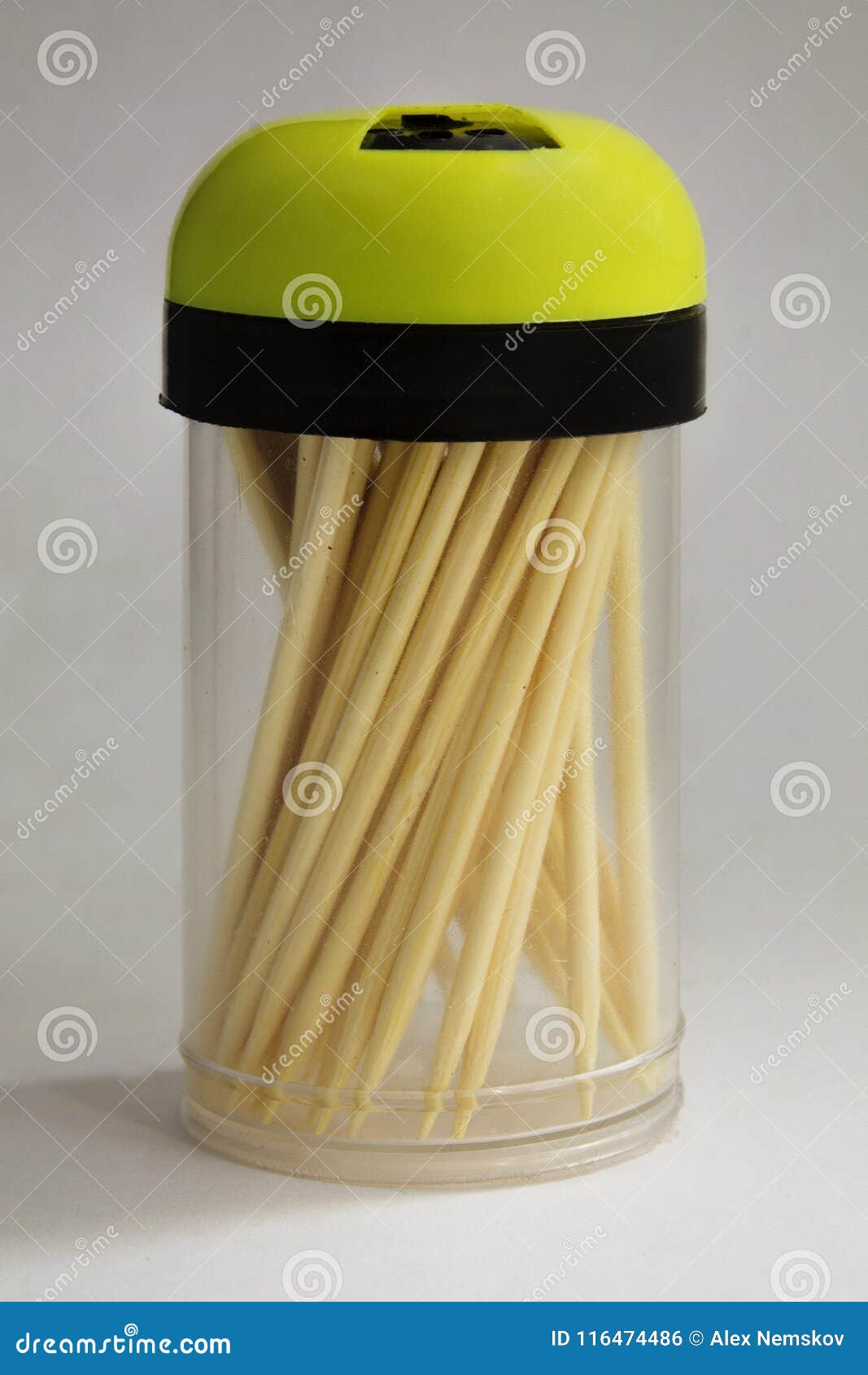 Toothpicks in the jar stock photo. Image of comfortable 116474486