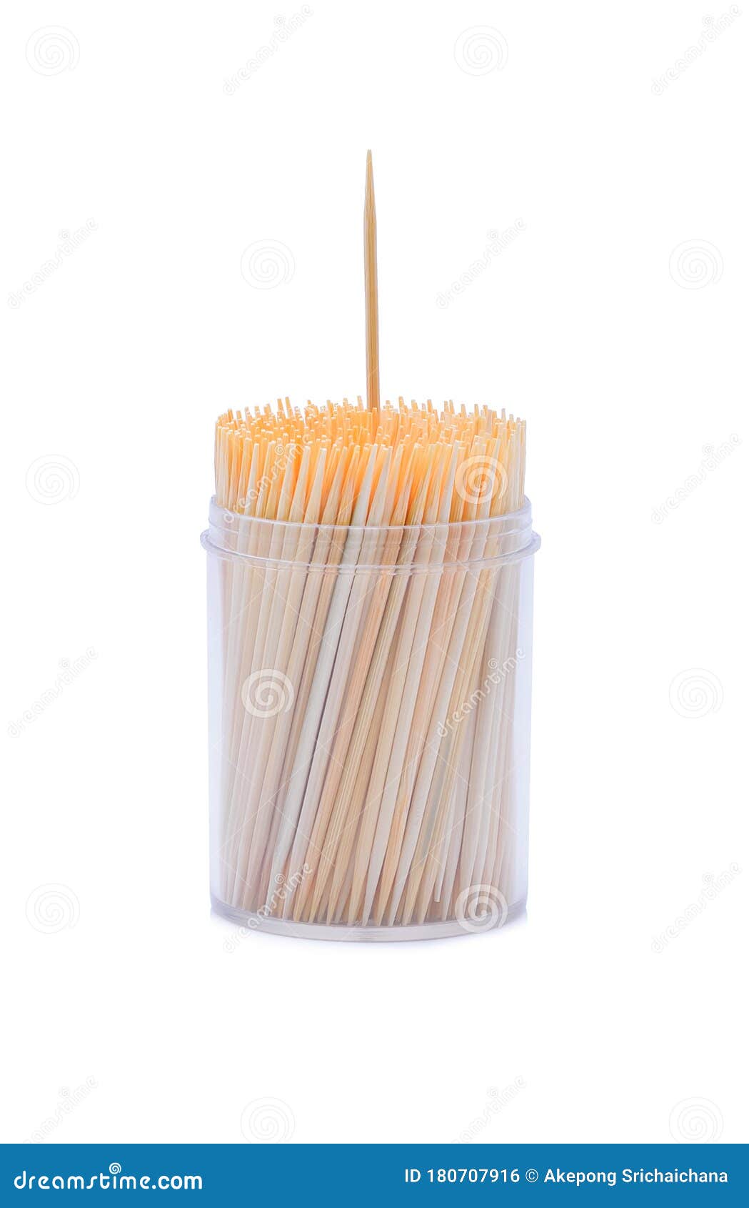 Toothpicks on White Background Stock Photo - Image of isolated, brown