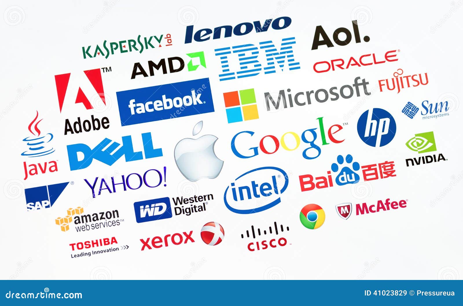 The Top Computer Companies In The World Editorial Stock Image - Image