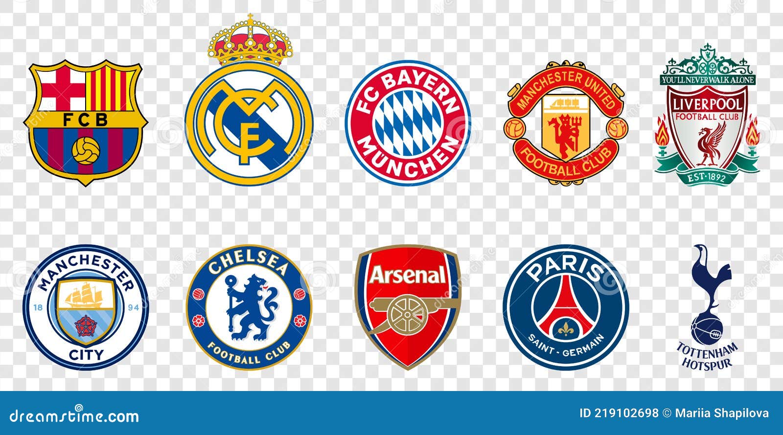 Top 10 Football Clubs in the World Editorial Stock Photo - Illustration of arsenal, 219102698