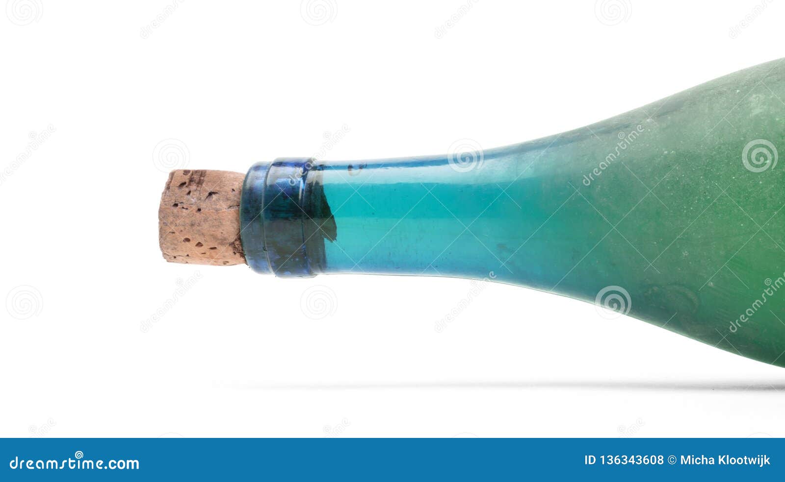 Top of an Old Bottle of Wine Stock Photo Image of booze, beverage