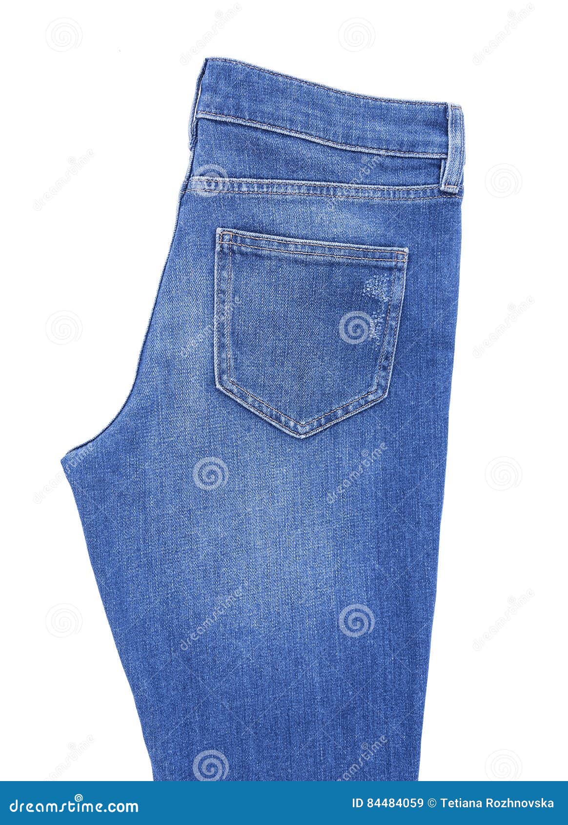 The top part of jeans. stock image. Image of trousers - 84484059