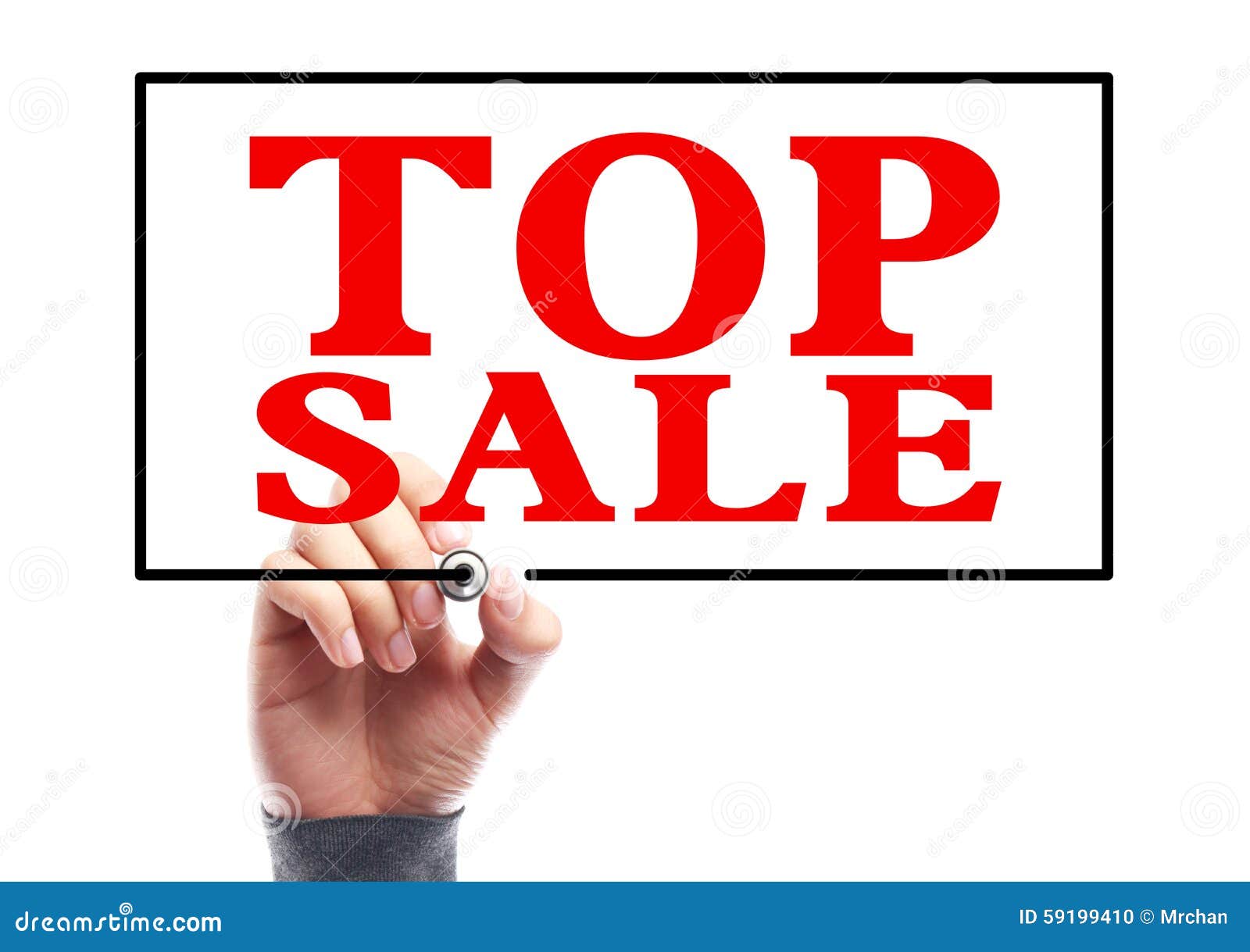 Top Sale stock photo. Image of concept, online, write 59199410