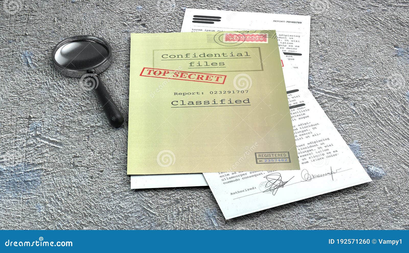 Top Secret Document, Decreted, Confidential Information, Secret Text