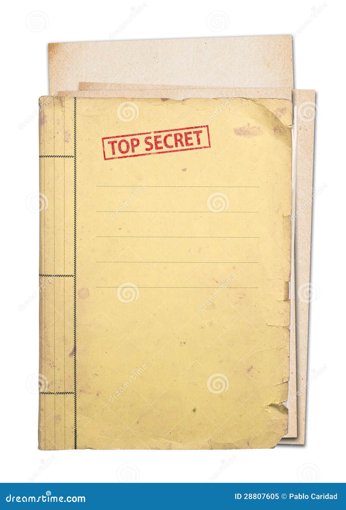 Download Top Secret Folder Template - To Whom It May Concern Letter