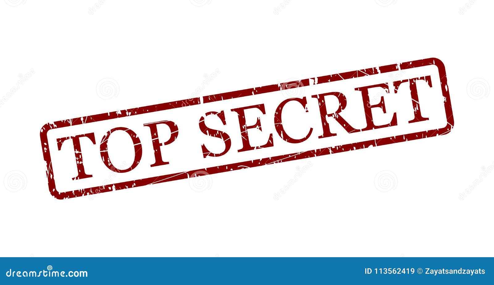 Top secret stock vector. Illustration of information 113562419